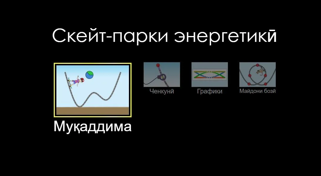 Скейт-парки энергетикӣ